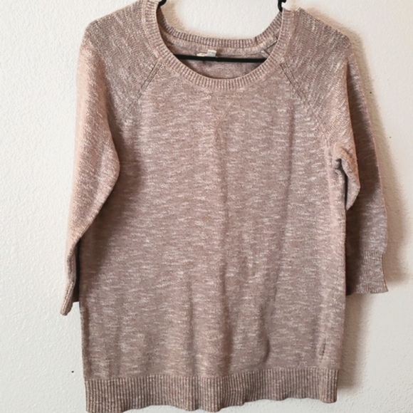 Sonoma Lifestyle Tan Sweatshirt Style Sweater SZ M - Picture 1 of 7